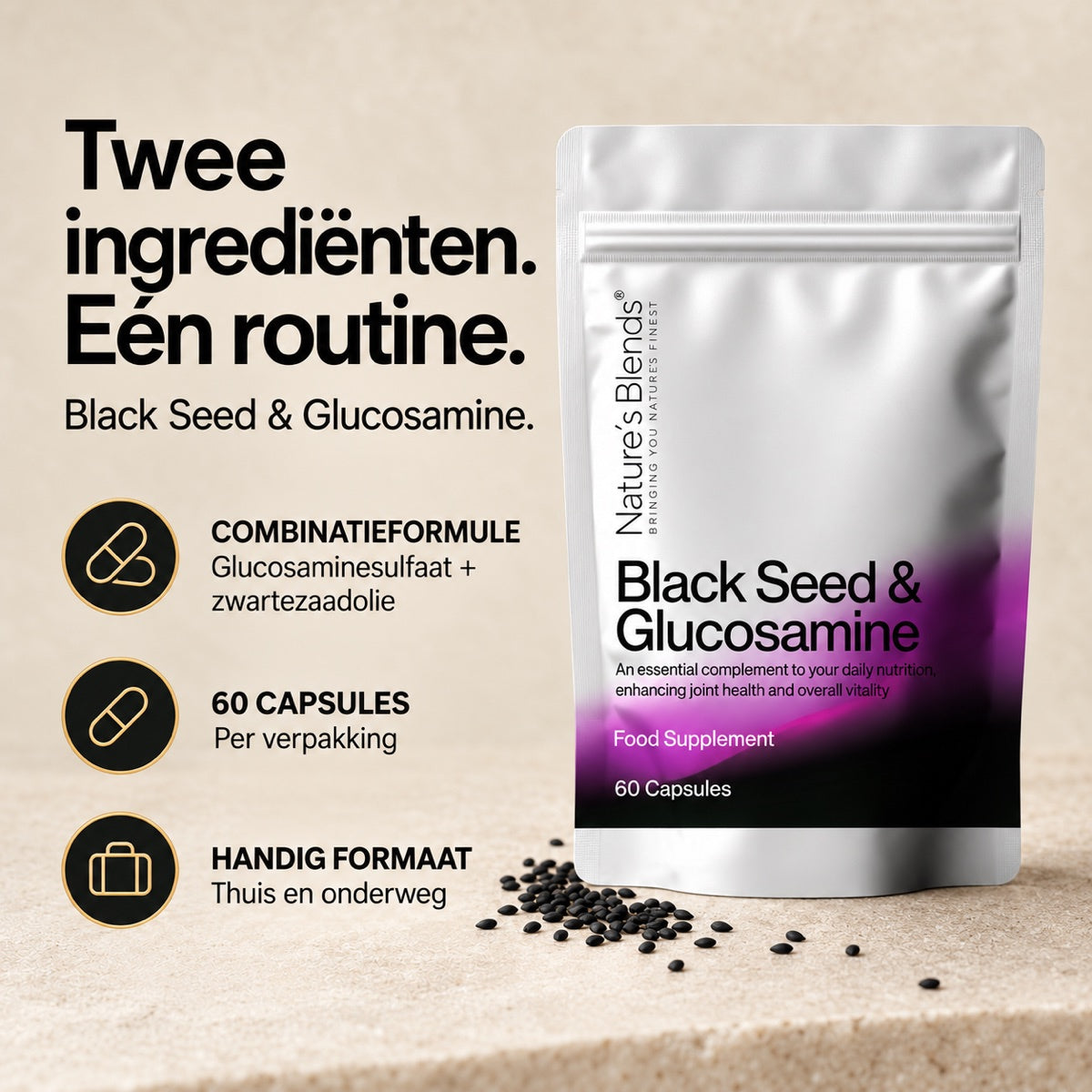 Black Seed & Glucosamine — Product in beeld