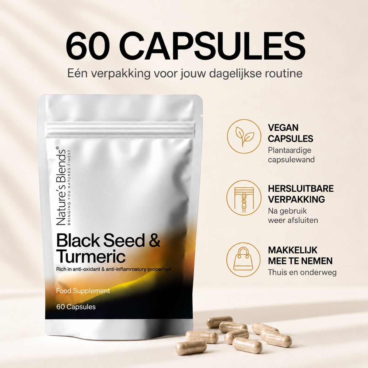 Black Seed & Kurkuma — Product in beeld